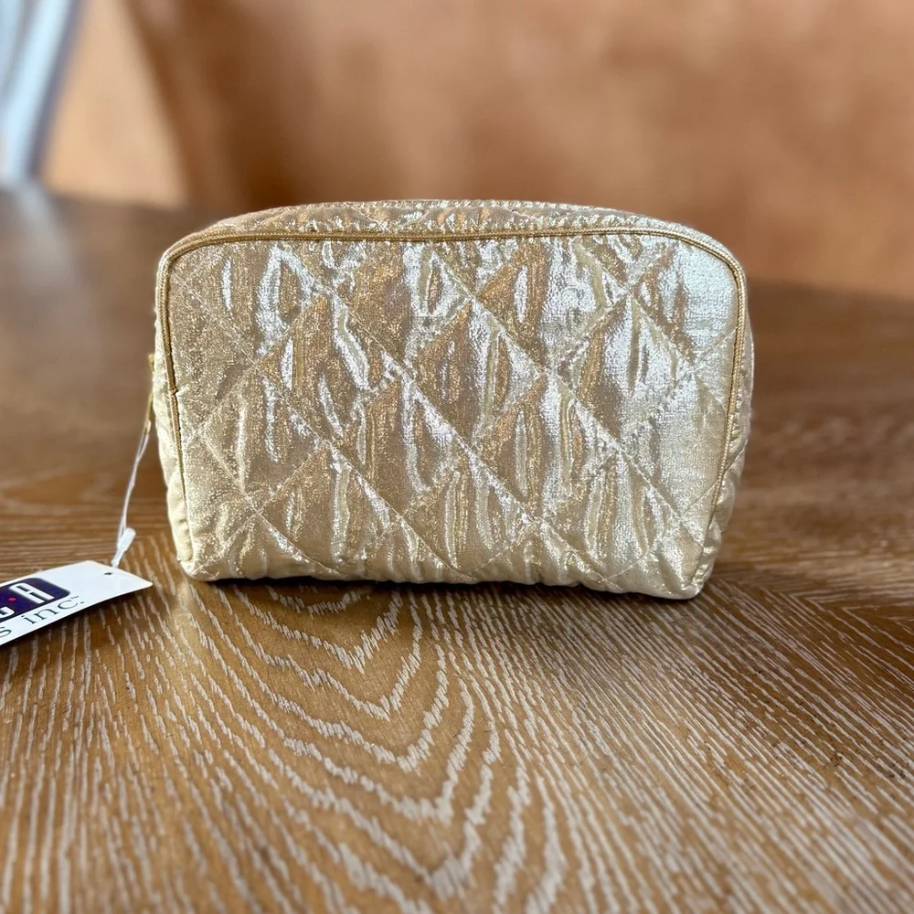 Boca quilted gold
